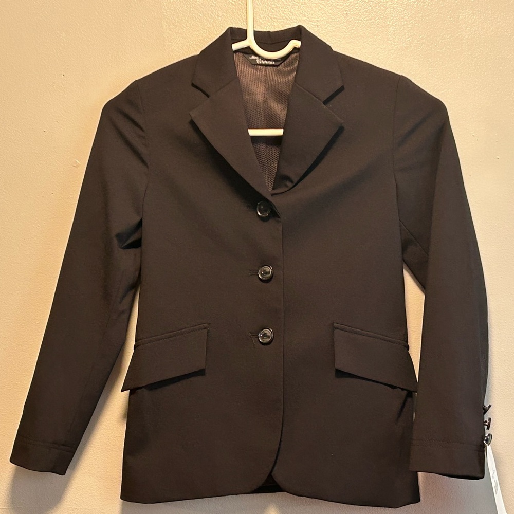 COPY - Black Classic Competition Horse Back Riding Jacket               Size 10R